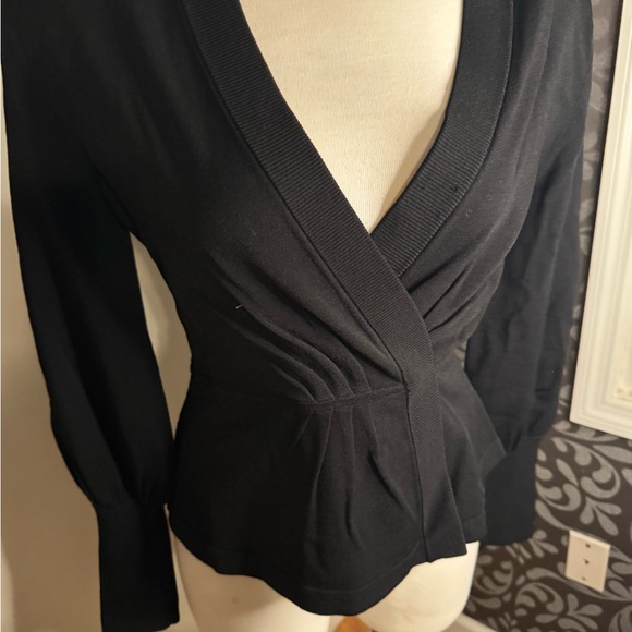 Veronica Beard Tabisa wrap sweater - Picture 3 of 6